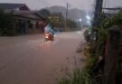 ฝนตกหนักน้ำท่วมบ้านถ้ำ